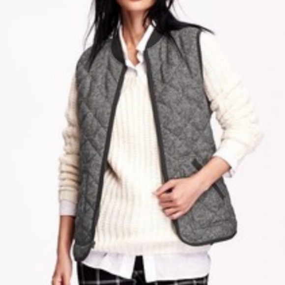 Old Navy Jackets & Blazers - Old Navy Quilted Herringbone Vest